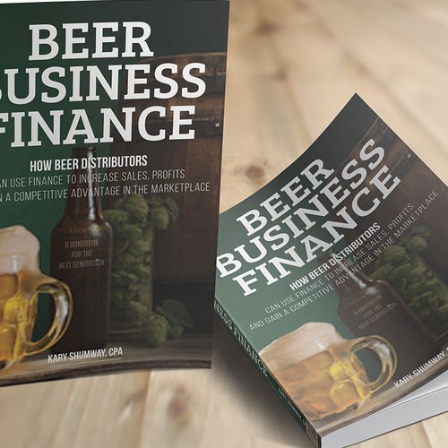 Design an award-winning book cover for the beer business Design by Ciusan