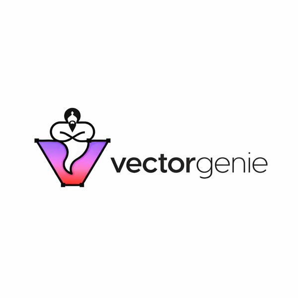 Ontwerp door Zeesh242™ genaamd "VectorGenie – AI Image to Vector Conversion Tool Logo"