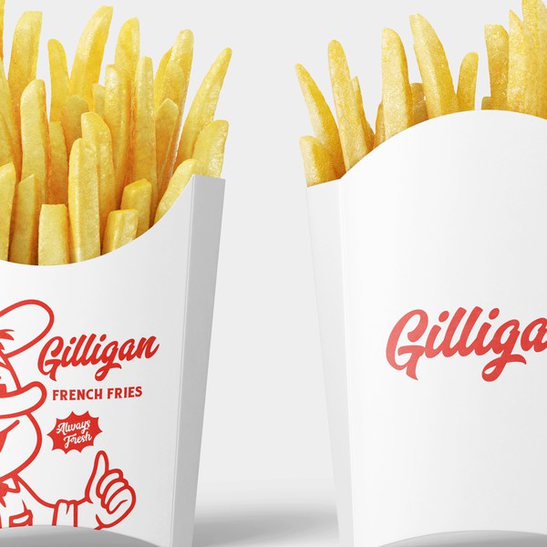 Gilligan - French Fries Bag Packaging