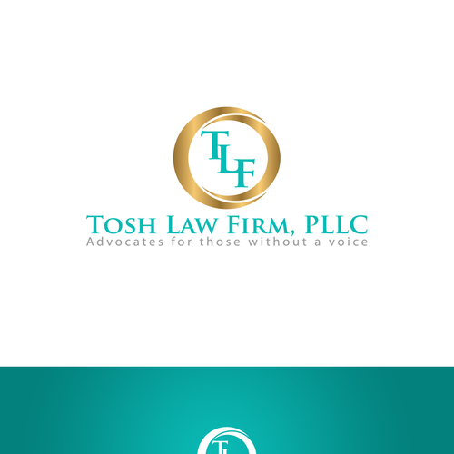 logo for Tosh Law Firm, PLLC Ontwerp door Amir ™