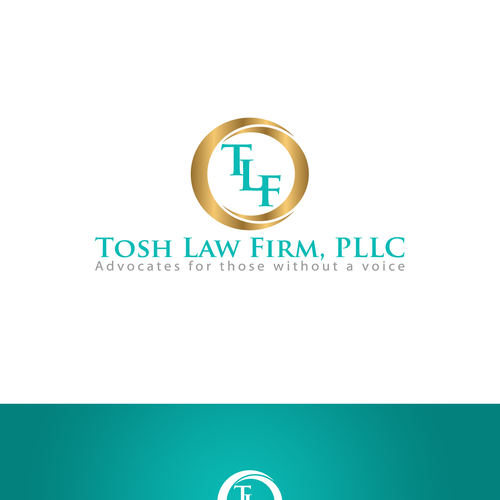 logo for Tosh Law Firm, PLLC Design by Amir ™