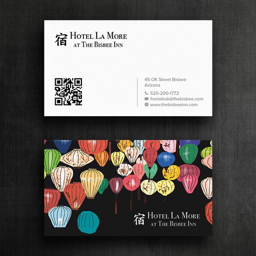 Business Card for Boutique Hotel Design réalisé par Felix SH