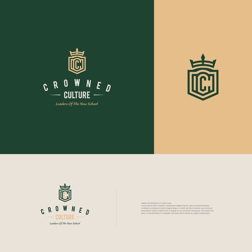 Crowned Culture (barber streetwear brand) Design by Gorafix_Sun