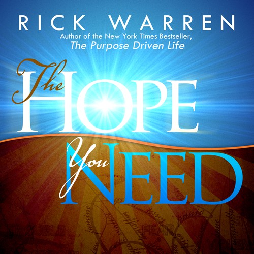 Design Rick Warren's New Book Cover Design réalisé par rwhite0604