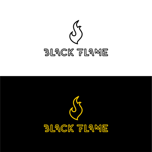 Cool, masculine Logo for company name „Black Flame” Design by Arman_k