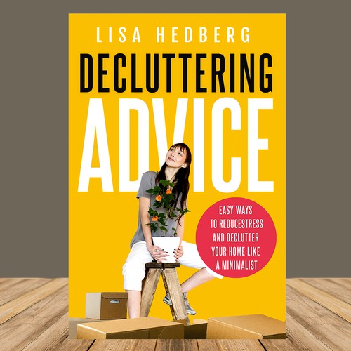 Design a book cover about decluttering your home Design by desainbagus3