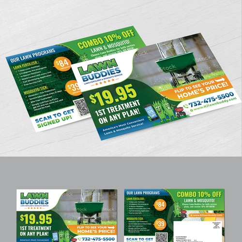 Postcard, flyer or print contest entry by Krishna Arts