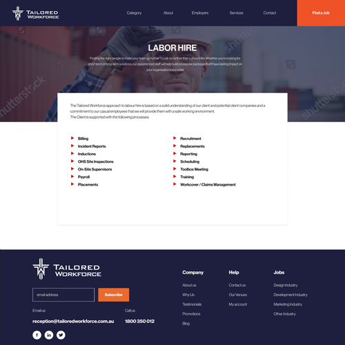 Job Recruitment Website Design by aldo.rgr