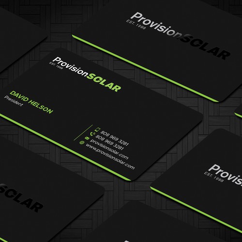 Solar Business Cards Design by Design"Glory"