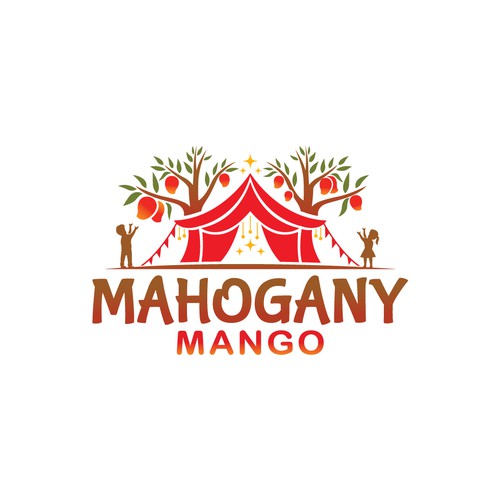 Mahogany Mango, Glow in the Dark Supplies, Festival, Glamping/Camping and Kids Room Fun Market Design by THE DESIGNSTER