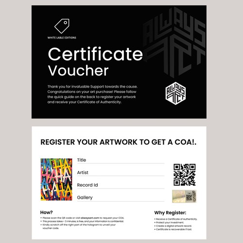 Certificate Voucher Design por Mah_Ari