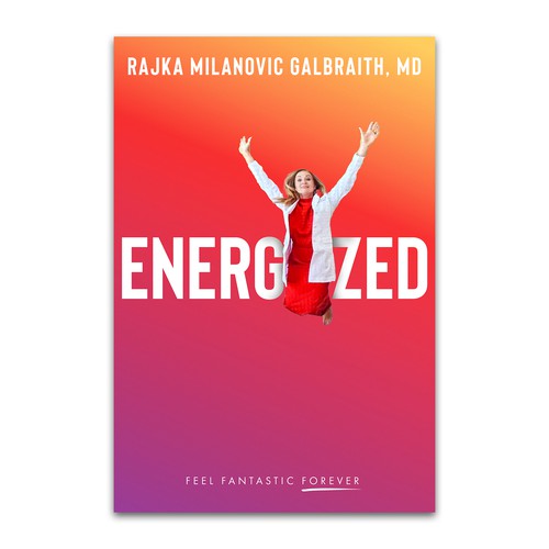 Design a New York Times Bestseller E-book and book cover for my book: Energized Design por mr.red