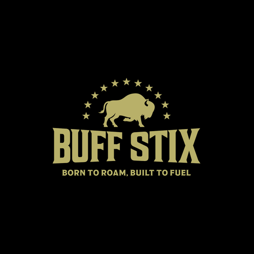 Buff Stix...Lean, Delicious, Buffalo Strong. Design by Brazuca Studio