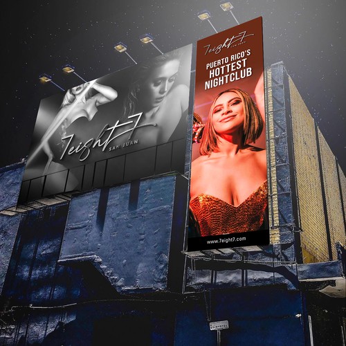 Billboard for a Nightclub and Gentlemen’s Club Design by SoftSkills