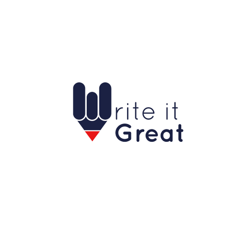 Cool logo design for Content Writing Company Design by Ali S.