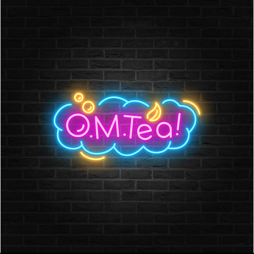 Design eye catching logo for bubble tea shop. Design by sebuahruang