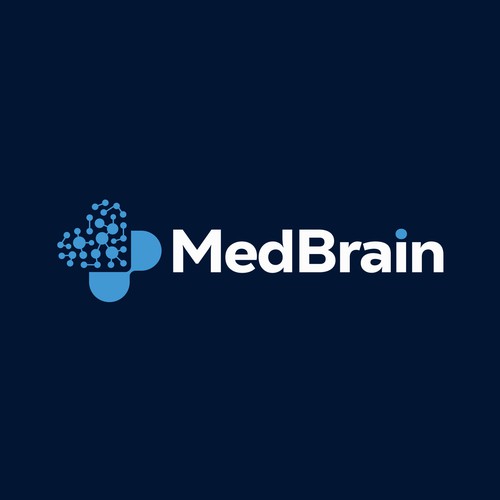 Logo & Branding for MedBrain | Delivering free medical diagnostics to developing nations. Diseño de Mr.CreativeLogo