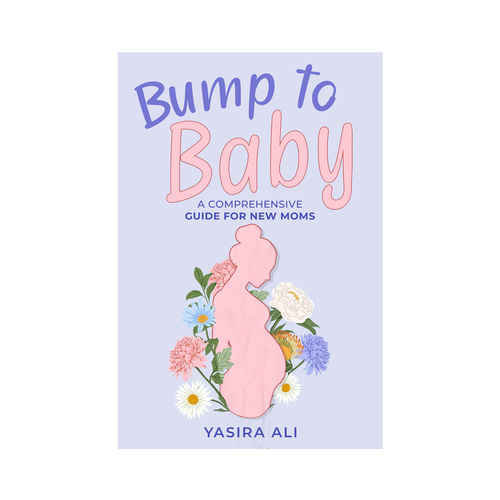 コンペ「Design a pregnancy book cover for first time moms」のデザイン by cebiksさん 