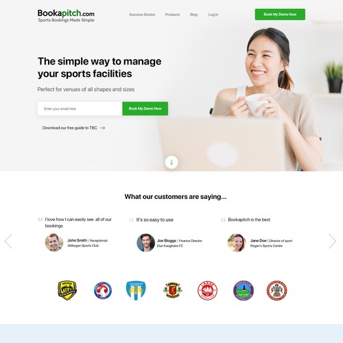 Design-Entwurf in der Kategorie Landingpage-Design von thecreatv