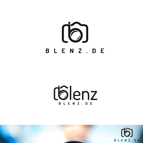 photography logo blenz.de Design by cv design