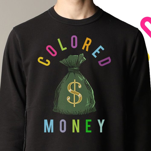 Colored Money Brand Contest Design by HATO.