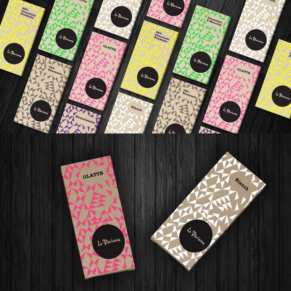 Design by I.C titled "Create a new Packaging Wrapping for Italian CHOCOLATE BARS!"