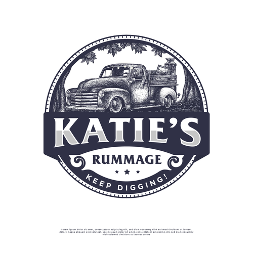 A logo needed for our new Etsy store!  Reclaimed & vintage handmade!! Design réalisé par chusnanlutfi