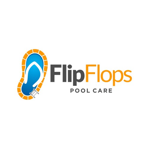Design a fun bright logo for a pool cleaning and service company Design by TIDAK