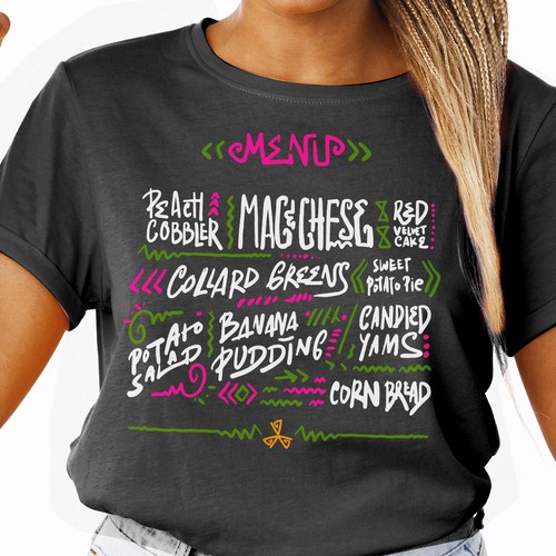 Soul Food/Foodie Themed T-Shirt Designs Design von yulianzone