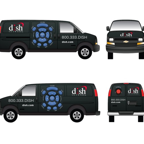 V&S 002 ~ REDESIGN THE DISH NETWORK INSTALLATION FLEET デザイン by boboad
