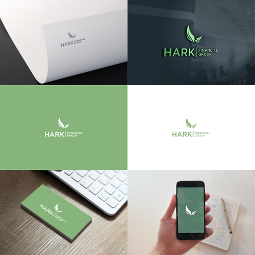 Design a Sophisticated, Organic Brand Identity for Hark Financial Group Design by Candystd