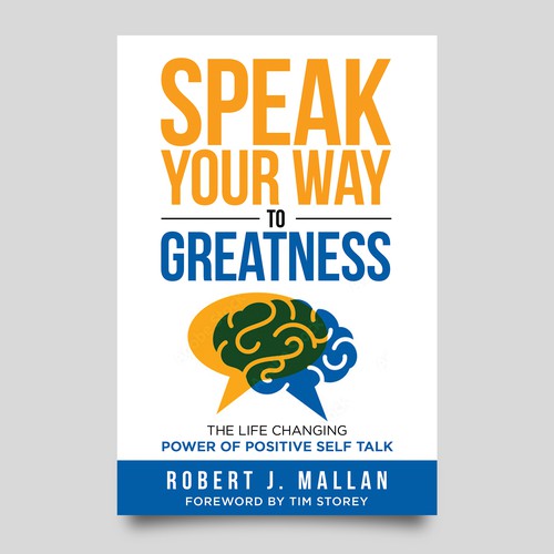 Speak Your Way to Greatness Book Cover Design Design by Luigi99