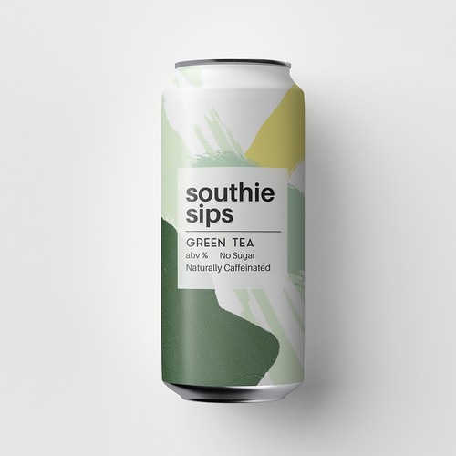 Minimalist beer can design Design by aran&xa
