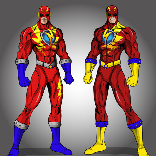 Modern Illustration of Revamped Superhero | Illustration or graphics ...