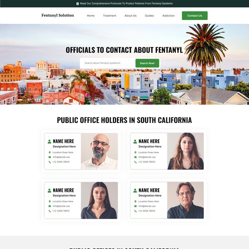 Directory Style Web Design Design by Isaac Creative