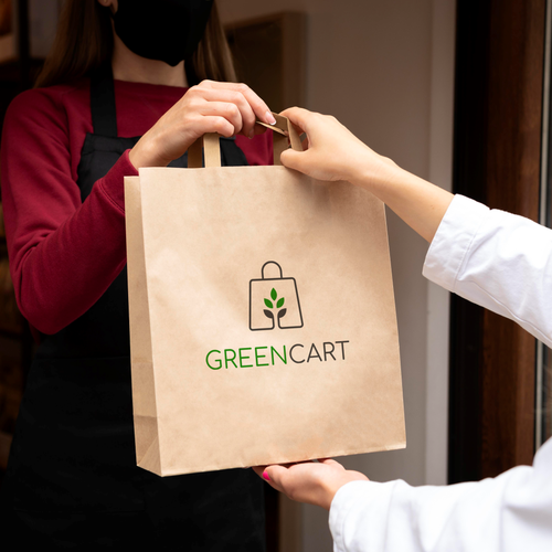 Logo design for the world's first green ecommerce platform! Design by click™