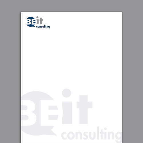 Stationery für BE IT Consulting Design by dicreative