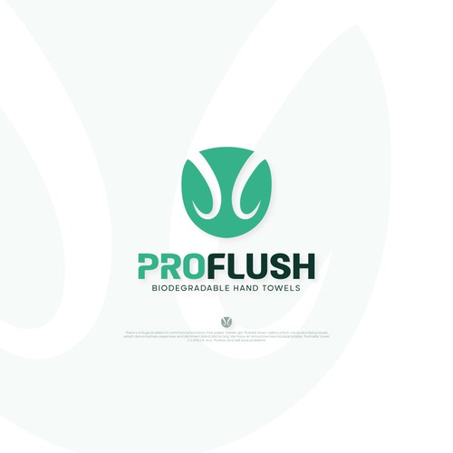 biodegradable flushable hand towels Design by QuickCrea™