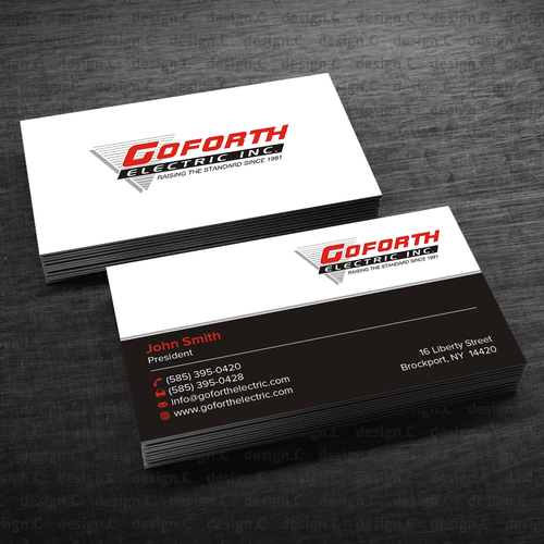 GE Business Card | Business card contest