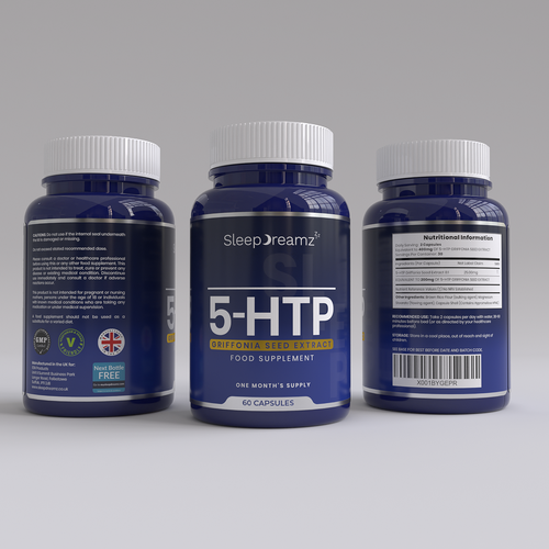 Sleep Supplement Label Design for Global Sleep Brand Design by Tamara.D