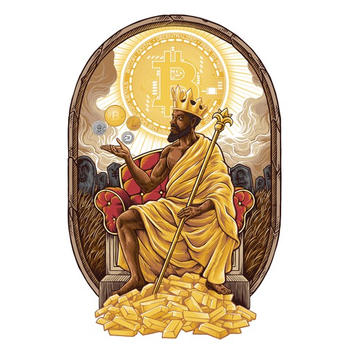 Crypto themed redention of masa musa (the richest man who ever lived) |  Illustration or graphics contest | 99designs