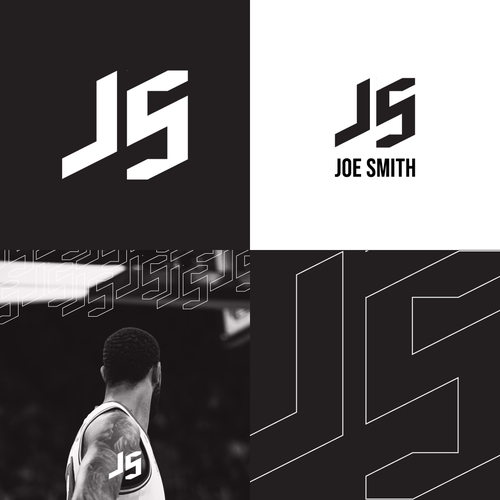 JS Monogram Logo Design by catt.wrx