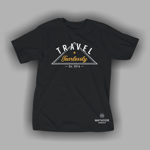 Shirt design for travel company! Design by two20art