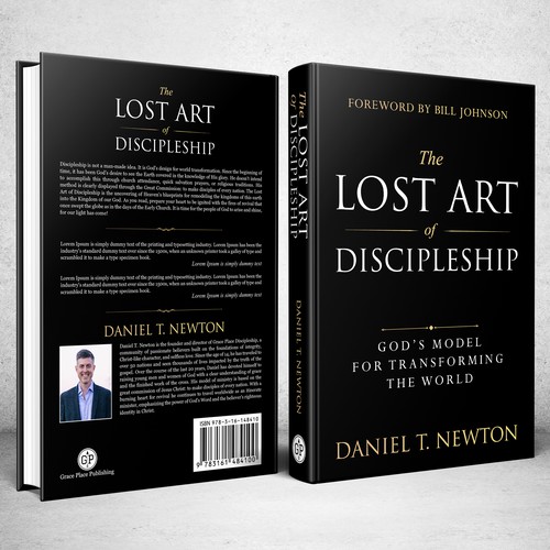 Life-Changing Book for Leaders & Young Adults: "The Lost Art of Discipleship" Design by @Ikrima_ArtStudio