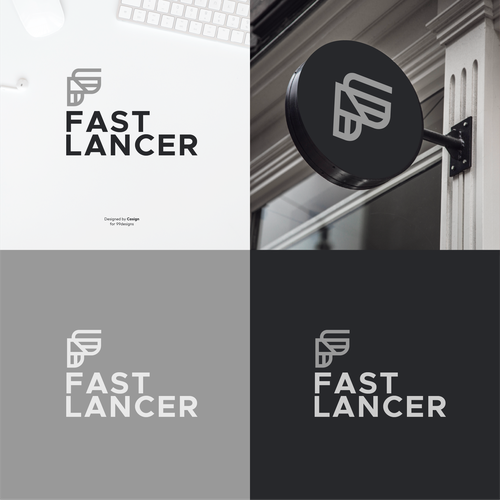 Logo + Brand for Fastlaner™ Design by casign