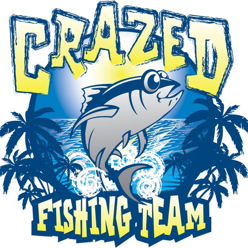 CRAZED LOGO FOR FISHING TEAM | T-shirt contest