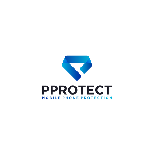 PPROTECT (Phone protect logo) (mobile cases and screen protectors) Design by ahza99™