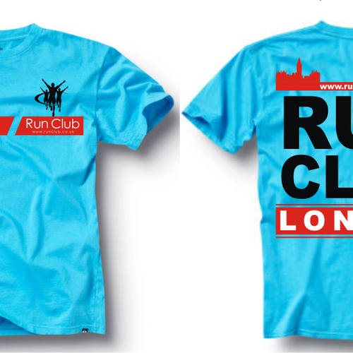t-shirt design for Run Club London Diseño de Jhony Wild