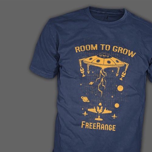 Design a Fun Visually Captivating and Creative T-shirt design for an awesome company!! Design by RetroGenetics