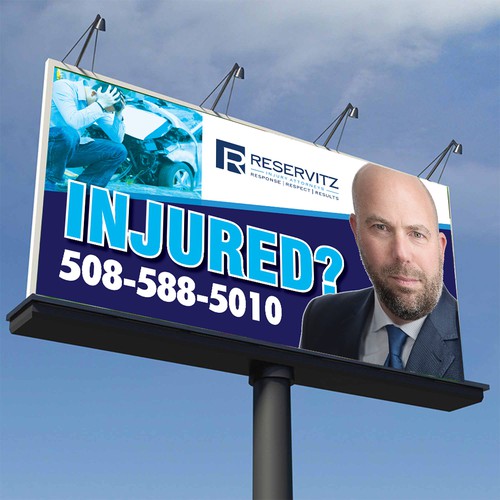 Personal Injury Billboard デザイン by abirk1